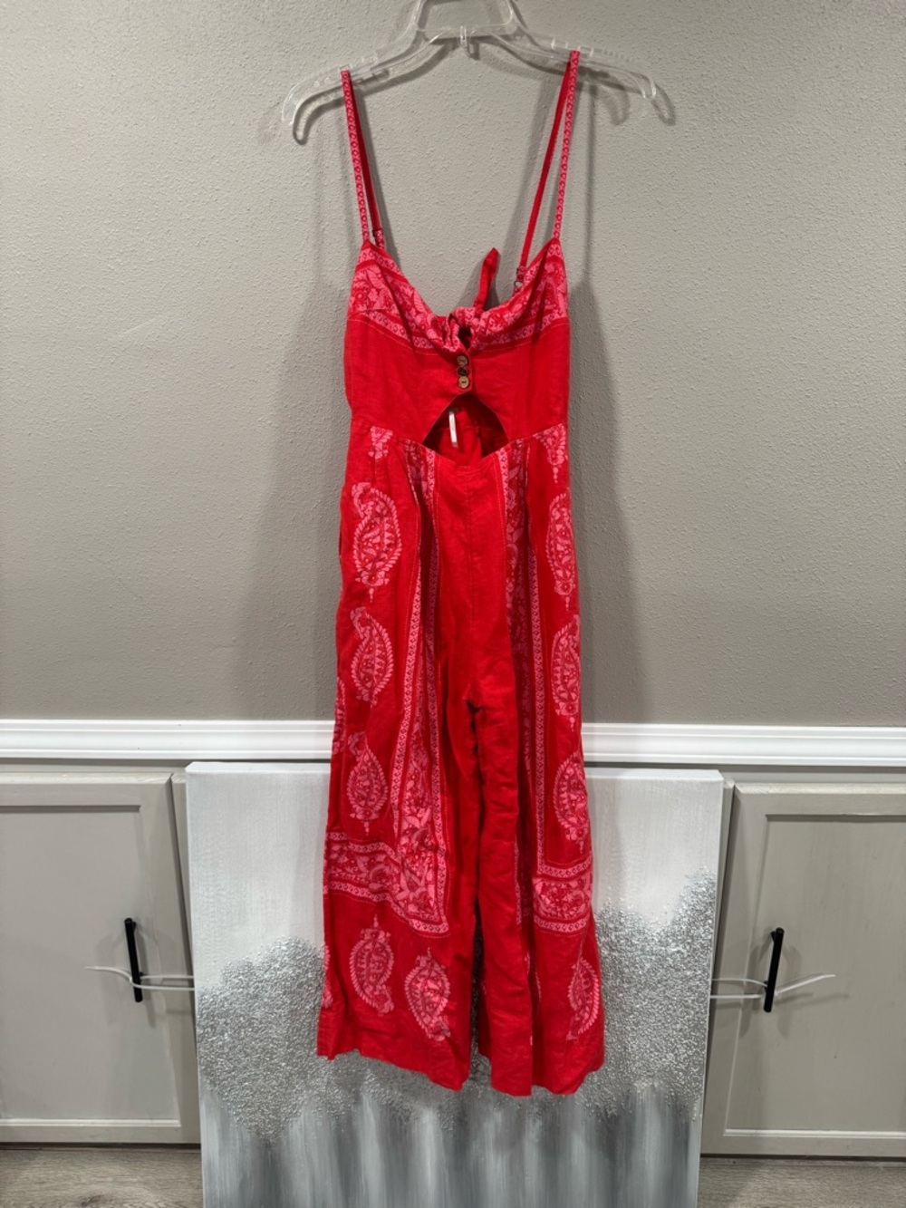 Free People Feel The Sun Wide Leg Jumpsuit - Picture 4 of 9
